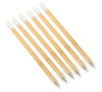 PAMINGONO 6pcs Bamboo Inkless Pencils for Writing and Drawing, No Sharpening Required, Everlasting Graphite Pencils Suitable for Students and Teachers in School Or Art Projects