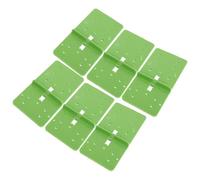 PAMINGONO 6pcs Cabinet Hinge Installation Jig Set, Wear-Resistant Plastic Hidden Door Drilling Positioning Tool with Wide Compatibility for Home Improvement Projects and Woodworking Tasks