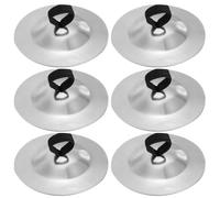 PAMINGONO 6pcs Copper Finger Cymbals Belly Dance Hand Percussion Cymbals Musical Instrument Dancing Props for Party Music and Rhythm Performance
