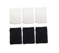 PAMINGONO 6pcs Facial Cleaning Gloves Soft Microfiber Makeup Remover Mitts for Gentle Exfoliating and Efficient Cleansing Reusable Washable Beauty Gloves for Shower Bath Spa Use