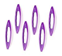 PAMINGONO 6pcs Nail Polishing Tools Purple Buffer Polish Waxing for Manicure Women Pedicure French Manicure