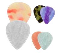 PAMINGONO 6pcs Resin Guitar Pick Banjo Finger Picks Guitar Thumb Thumb for Acoustic Resin Plectrums for Acoustic Electric Accessories