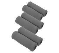 PAMINGONO 6pcs Sponge Walker Hand Grip Covers Non-Slip Crutch Handle Wraps with Cushion for Elderly Walking Canes Grey Small Handles Support