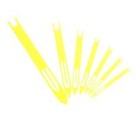 PAMINGONO 7Pcs Fishing Netting Shuttles Repair Kit Plastic Net Weaving Shuttles for Hand Mending Cast Nets Fishing Supplies