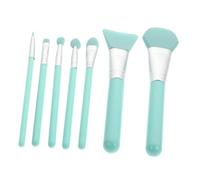 PAMINGONO 7pcs Silicone Makeup Brush for Foundation Eyebrow and Facial Makeup Accessories for Effortless Application and Minimal Product Waste