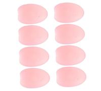PAMINGONO 8 Pack Lip Brush Covers Silicone Material Makeup Brush Protectors Lip Brush Covers Anti-loss Waterproof for Daily Use