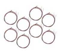 PAMINGONO 8 Sets Acoustic Guitar Strings Steel Replacement Folk Guitar Strings Kit and Assembly