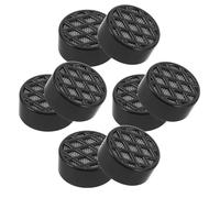 PAMINGONO 8pcs Round Cigar Humidor Humidifiers with Reliable Humidity Control and Simplified Maintenance, Black 38mm Compact Replacement Accessories for Cigar Cabinets and Home Setups