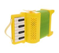 PAMINGONO Accordion for Battery Operated Small Musical Instrument with Modes Easy Grip Button Control for Early Music Education and Fine Motor Skill Development Interactive Family Play and