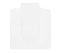 PAMINGONO Acrylic Mixing Palette for Nail Art and Makeup - Small Foundation Mixing Tray, Handheld Manicure Foundation Plate for Precise Pigment and Cosmetic Blending