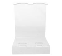 PAMINGONO Acrylic Tabletop Mic Stand Holder for Microphone Stands Table Slots for Home Studio Recording and Podcast Setup