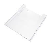 PAMINGONO Acrylic Wall Mounted Brochure Holder with Classification for Organizing Reports, Modern Design Magazine Display Stand Suitable for Home Or Office