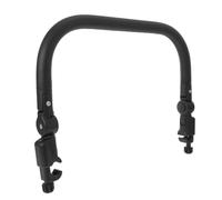 PAMINGONO Adjustable Angle Stroller Armrest with Single-Sided Opening Stroller Attachment and Extender Handle Bar Foldable Crossbar Replacement for Pram Compatible