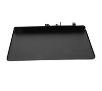 PAMINGONO Adjustable Height Microphone Stand Tray with Stable Iron Sound Card Rack Holder, Movable Mic Shelf Suitable for Microphone and Photography Support in Lecture Hall Or Classroom,