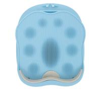 PAMINGONO Adjustable Slant Board Calf with Thickened Non-slip Pedal, 9-level Incline Leg Exercise Board for Home Fitness, Portable Foot Calf Workout Tool with Soft Grip Pad in Winter Blue