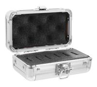 PAMINGONO Aluminum Alloy Telescope Eyepiece Filter Storage Box Weather-Resistant Compact Case for Astronomy Enthusiasts Protective Holder for Outdoor Use