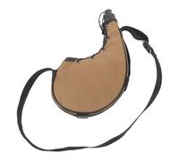 PAMINGONO Ancient Bota Water Canteen 750ml Brown with Sealing Lid and Strap | Spanish Vintage Style, Insulated Oxford Cloth and Plastic Construction, Suitable for Water or Milk during Trekking and Desert