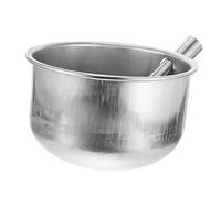 PAMINGONO Automatic Stainless Steel Drinking Bowl for Pigs Sheep Cattle Water Saving Livestock Water Feeder Suitable for Animals No Drip Design