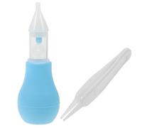 PAMINGONO Baby Nose Cleaner for Newborns Reusable Silicone Nasal Aspirator with Soft Tips for Home and Travel Use