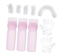 PAMINGONO Balayage Hair Coloring Kit Permanent Dye Applicator Brush Hair Oil Bottle Tools Set for Home Salon