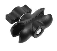 PAMINGONO Ball Head Connecting Rod Mount Steady Shots for Camera and Ball Head with Double Arm Clamp, Aluminium Alloy and Plastic Construction and High Performance for Outdoor Sports
