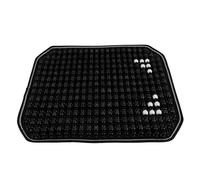 PAMINGONO Beaded Car Seat Cushion Set Ergonomic Non-slip Ventilated Driving Pad for Cars and Trucks Breathable Full Cover Four Seasons Comfort Protection