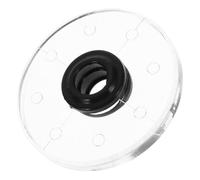 PAMINGONO Billiard Cue Aiming Training Tool for Pool Skill Improvement, Acrylic Stroke Trainer with Aiming Pad, Cue Sports Practice Accessory for Precision Exercises