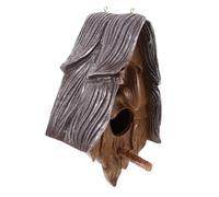 PAMINGONO Bird Nest Decoration Parrot Nest Garden Birdhouse Outdoor Bird Feeders Small Animal Cave Hummingbird House Parrot House Decorative Bird Houses Gerbil Bed Nest Synthetic Resin