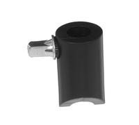 PAMINGONO Black Long Style Drum Cymbal Clamp with Adapter for Electronic Drum Kits Compatible with Roland Stabilizer Locator Mount for Enhanced Stability and Versatile Cymbal Rack