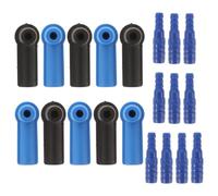 PAMINGONO Brake Bleeding Kit Reusable Reusable Reusable Reusable Reusable Reusable Plastic Material 10pcs Replacement Connectors Efficiency for Brake Fluid Pipes for Enthusiasts and