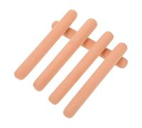 PAMINGONO Brown Sugar Keeper Keeps Brown Sugar Soft and Fresh Reusable 5pcs Terracotta Softener Bars for Food Storage Containers Suitable for Home the Go Use