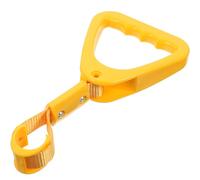 PAMINGONO Car Assist Handle for Elderly and Vehicle Use, Yellow Nylon and Plastic Hand Strap Provides Good Support and Keeps You Stable, for Bus and Subway Travel