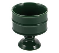 PAMINGONO Ceramic Aromatherapy Candle Holder Incense Burner Design Vintage Decorative Cup for Home Relaxation Multifunctional Tray for Essential Oils and Candles Glossy Finish
