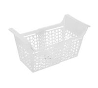 PAMINGONO Chest Freezer Dividers Adjustable Storage Basket Expandable Freezer Organizer Bins Storage White Drainage Holes