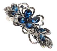 PAMINGONO Chic Rhinestone Hair Clip for Women with Zinc Alloy Material, Easy to Use and Does Not Leave Wrinkles Or Dents, for Everyday Or Special Occasion Hair Styling