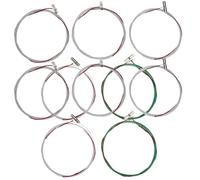 PAMINGONO Chinese Guzheng B Strings Beautiful Sounds and Extraordinary Tones 10pcs Metal Wire Replacement Strings Sturdy Musical Instrument Accessories for Guzheng