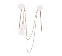 PAMINGONO Chinese Style Tassel Hairpin Double Chain Hair Stick Hair Accessories for Girls