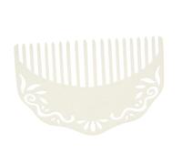PAMINGONO Chinese Style Women Hair Side Comb Decorative Headdress Resin Comb Headpiece for Ladies Elegant