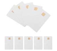 PAMINGONO Chip Pvc Cards for Access Control Systems and Lots 10pcs White with 2k Memory Capacity Easy to Use and Dirtproof