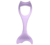 PAMINGONO Compact Silicone Eyeliner Stencil Tool Mermaid Tail Shape Eyelash Makeup Aid for Effortless Eye Makeup Application Easy to Clean and Skin-friendly Design