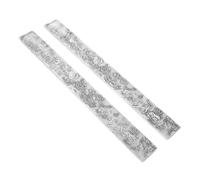 PAMINGONO Copper Zodiac Animal Paperweight Ruler for Calligraphy - Engraved Heavy Metal Straightedge Bar - Decorative Desk Paperweight for Xuan Rice Paper and Brush Painting Supplies