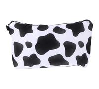 PAMINGONO Cow Printing Travel Cosmetic Bag Makeup Bag Large Capacity for Lady's Travel and Daily Use Stylish Cow Pattern Design