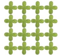PAMINGONO Cup Dividers for Stacking Hot Beverage Cups Felt Green 100pcs and Tea Heat Resistant and Insulated Round Mug Separators for Home and Office Use