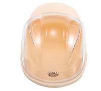 PAMINGONO Cute Rabbit Makeup Sponge Organizer with Lid Elegant Dressing Table Storage Box for Beauty Sponges and Accessories Ample Space for Makeup Essentials