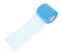 PAMINGONO Cuttable Blue Sponge Sports Tape for Joints Shock Absorption Professional Athlete Wrap for Knee Ankle Wrist Elastic Breathable Bandage