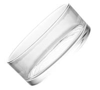 PAMINGONO Decorative Glass Vase Hydroponic Flower Bottle Desktop Decor round Glass Freshen up Home Chic Creative Style Good View of The Interior