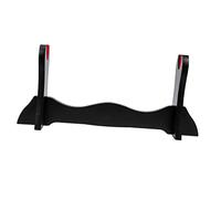 PAMINGONO Desktop Flute Stand Wooden Flute Display Rack One-layer Xiao and Swords Collection Storage Holder for Home and Office