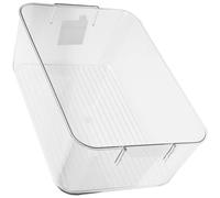 PAMINGONO Desktop Skincare Storage Box with Pet Material, Easy to Move and Keep Desktop Tidy, Simple and Elegant Cosmetic Makeup Organizer for Bedroom or Vanity