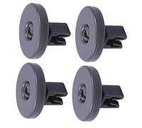 PAMINGONO Dishwasher Rack Replacement 4pcs Universal Roller Wheels Remove Abs Material, Easy to and Simple to Operate Lower Accessories Suitable for in Home Kitchen