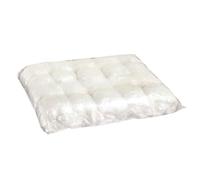 PAMINGONO Disposable to Shower 100pcs Lightweight Caps Waterproof Bath PE and Comfortable Material Bathing Hats Elastic Keep Dry for Hotel and Salon Use Hair